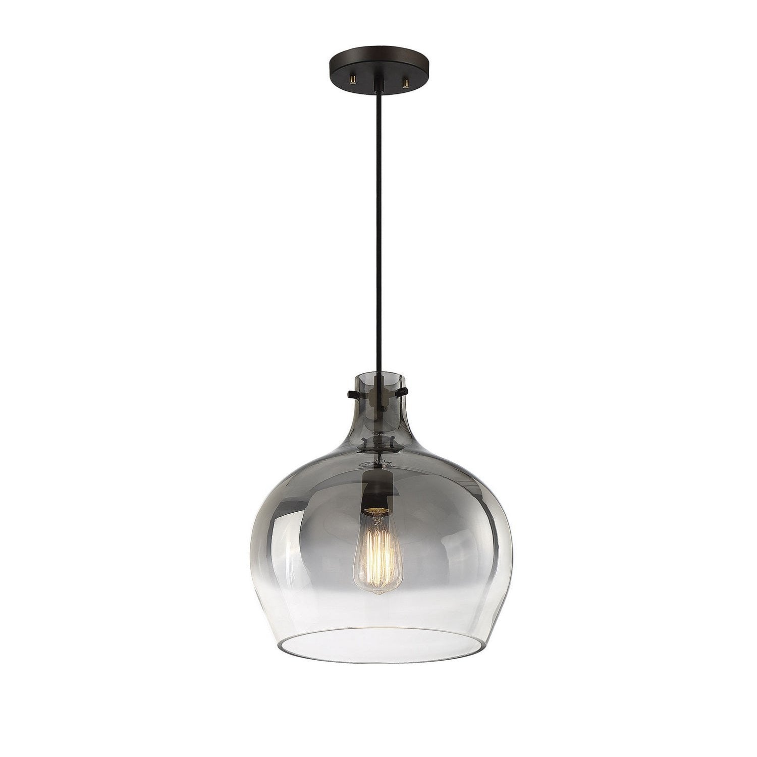 Meridian - M70078ORB - One Light Mini Pendant - Mmin2 - Oil Rubbed Bronze