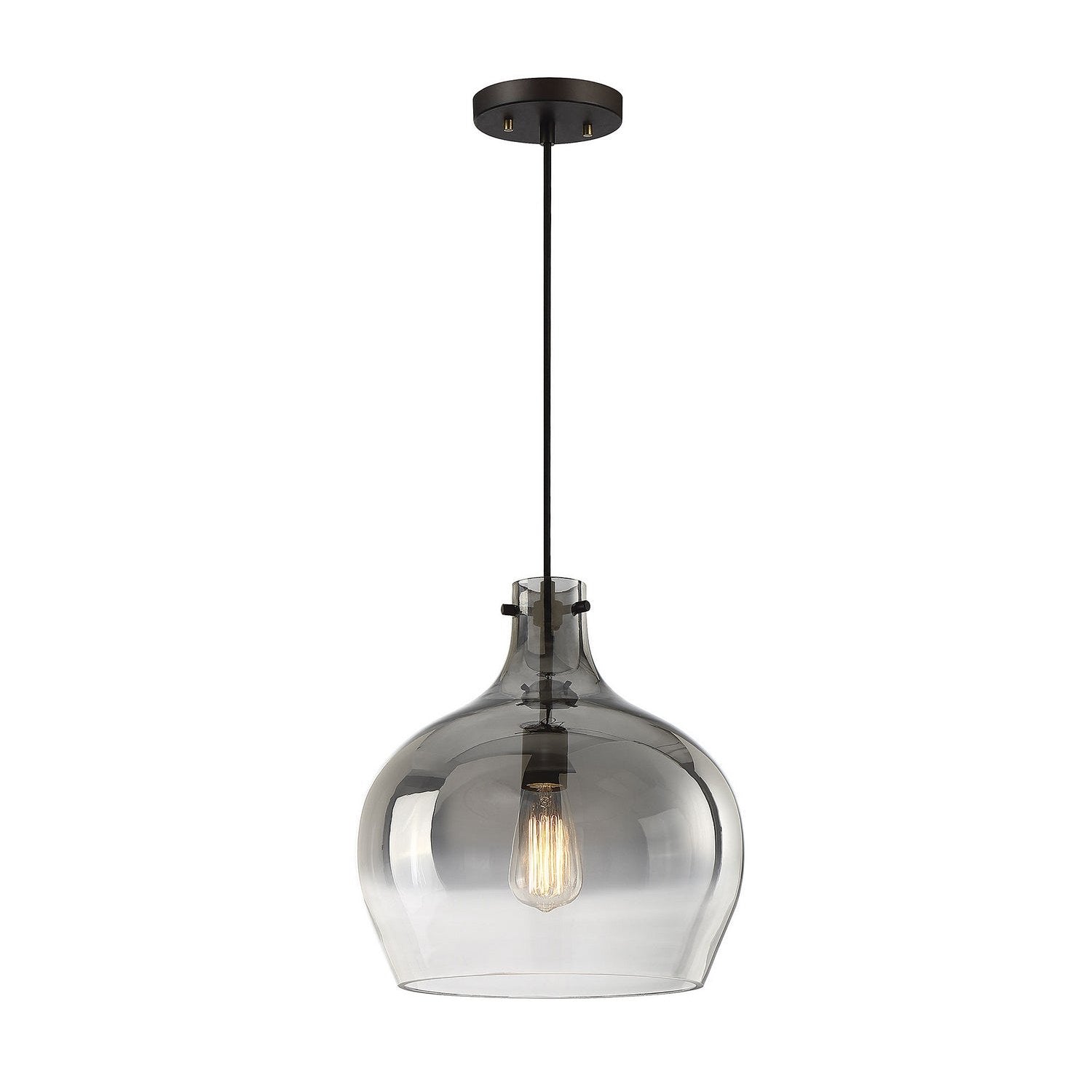 Meridian - M70078ORB - One Light Mini Pendant - Mmin2 - Oil Rubbed Bronze