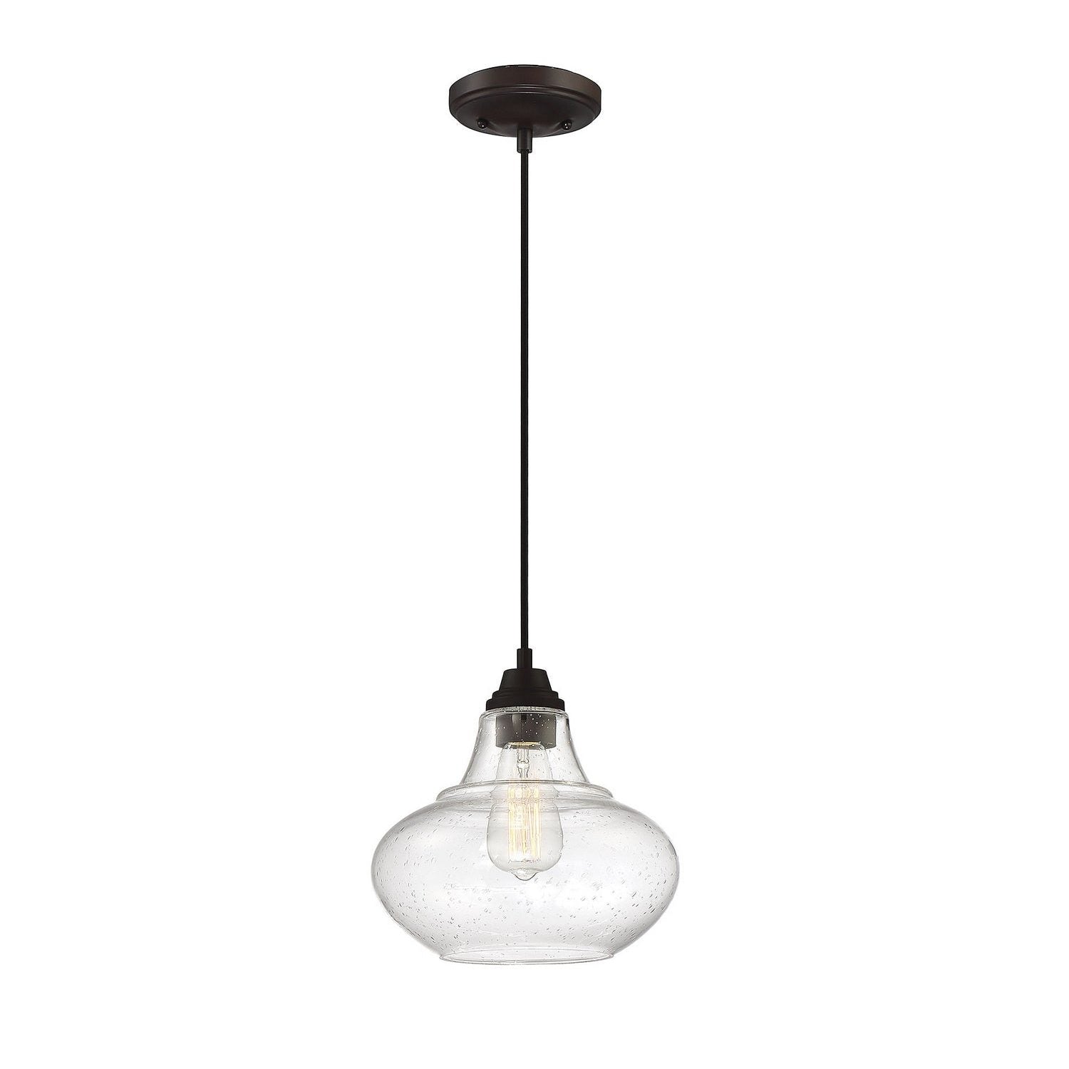 Meridian - M70080ORB - One Light Mini Pendant - Mmin2 - Oil Rubbed Bronze