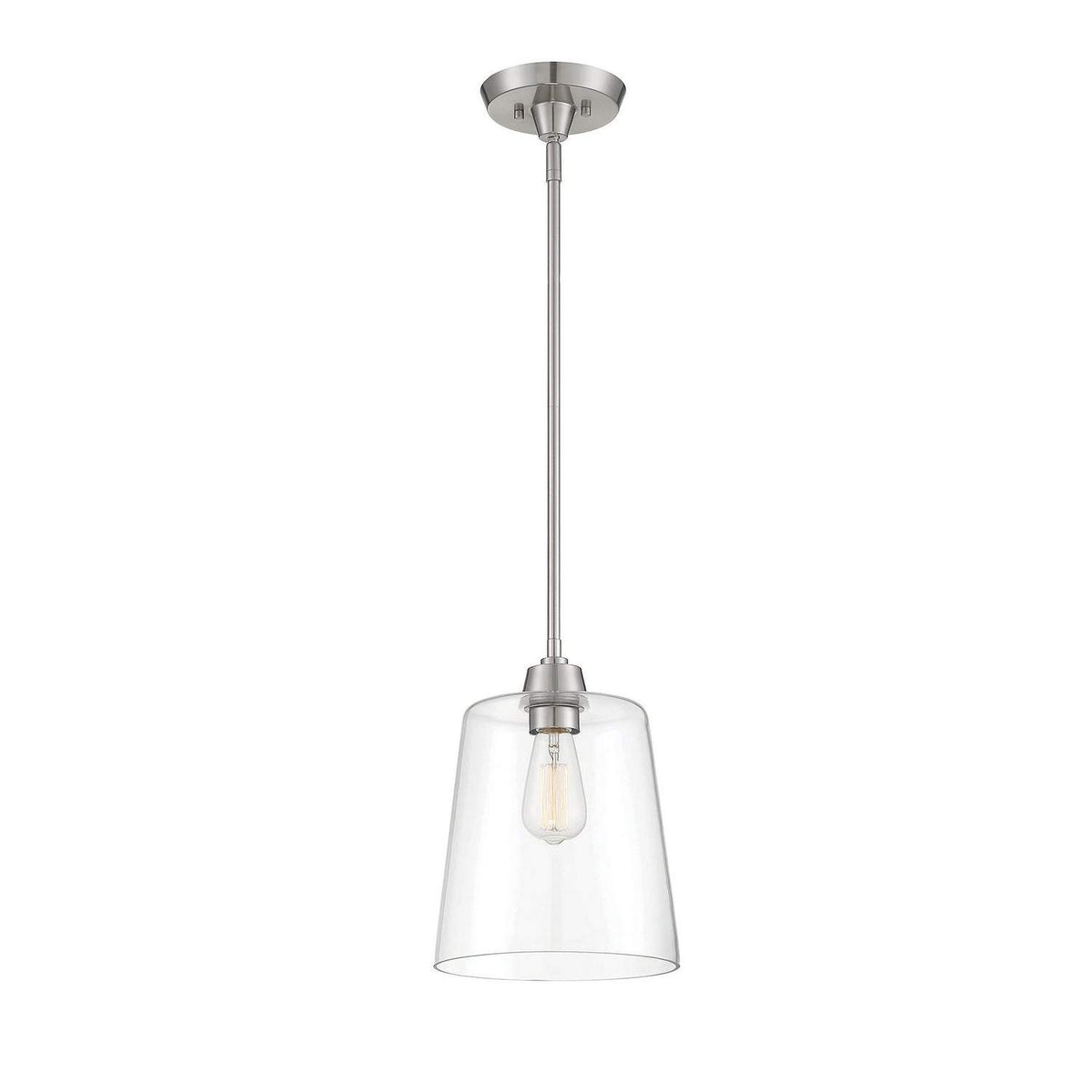 Meridian - M70081BN - One Light Pendant - Mpend - Brushed Nickel