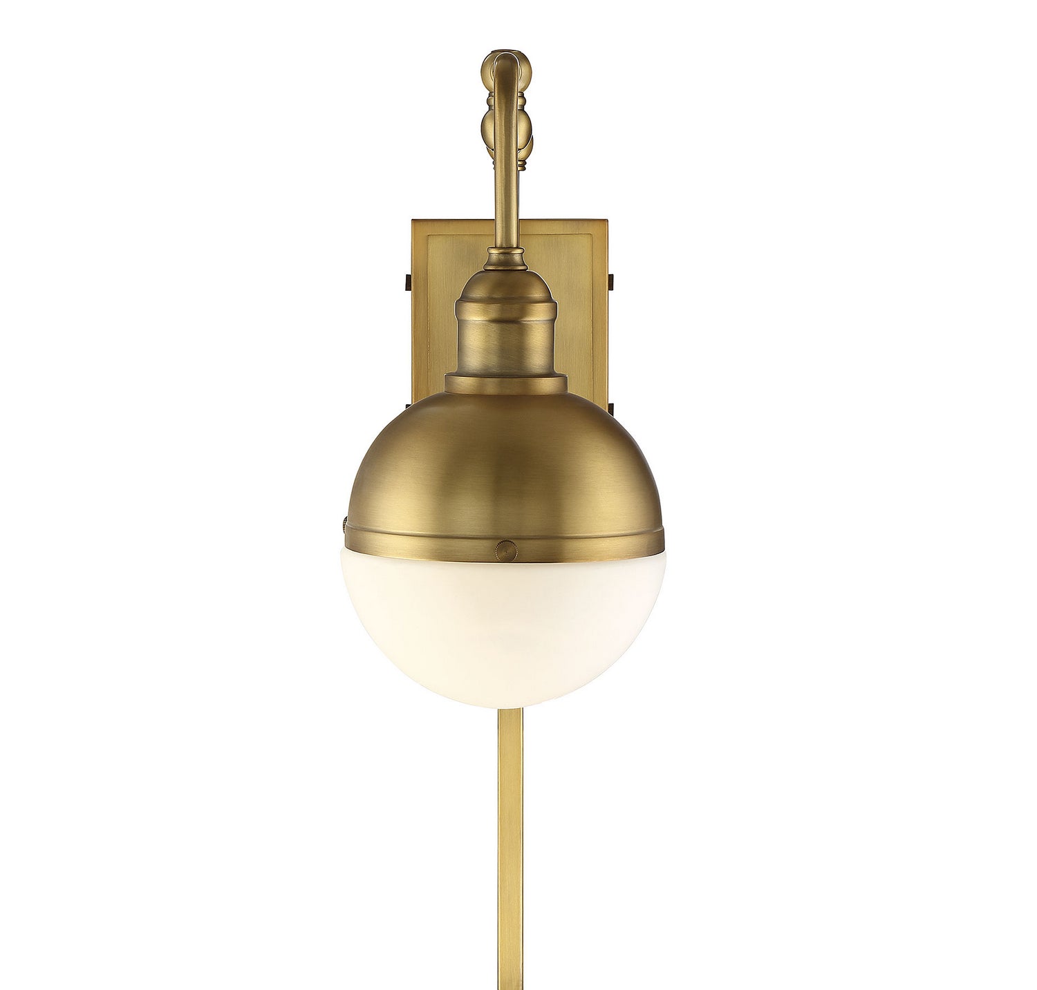 Meridian - M90052NB - One Light Wall Sconce - Mscon - Natural Brass