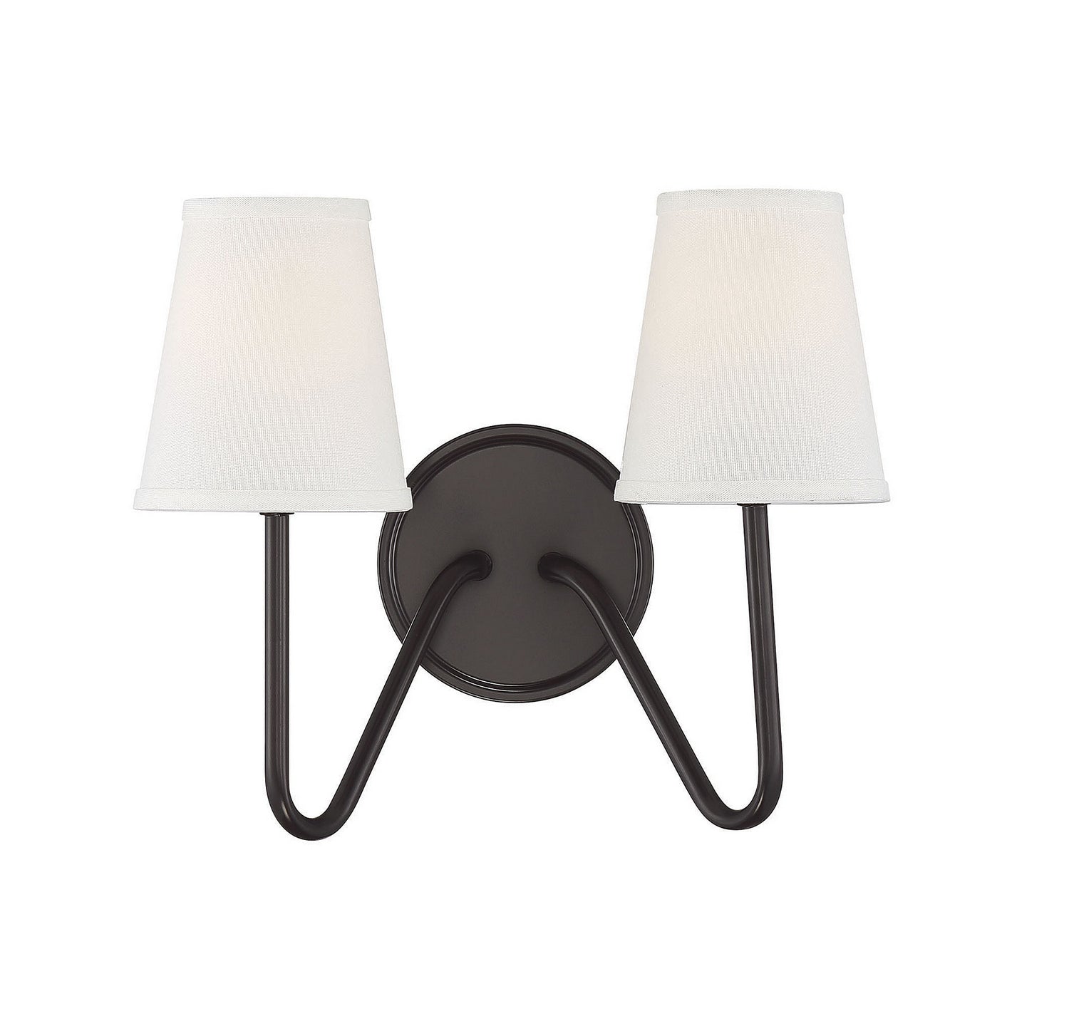 Meridian - M90055ORB - Two Light Wall Sconce - Mscon - Oil Rubbed Bronze
