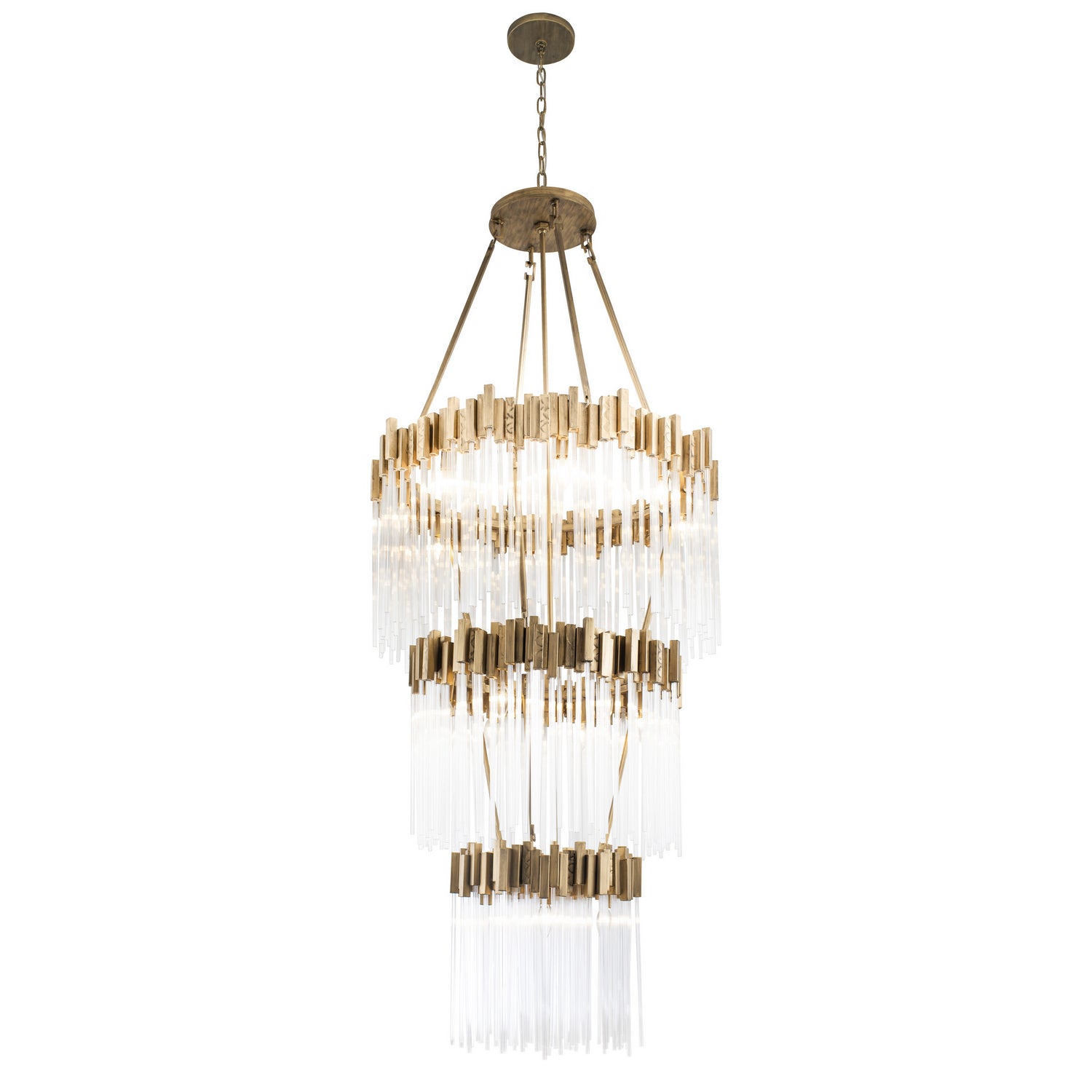Varaluz - 309C19HG - 19 Light Chandelier - Matrix - Havana Gold