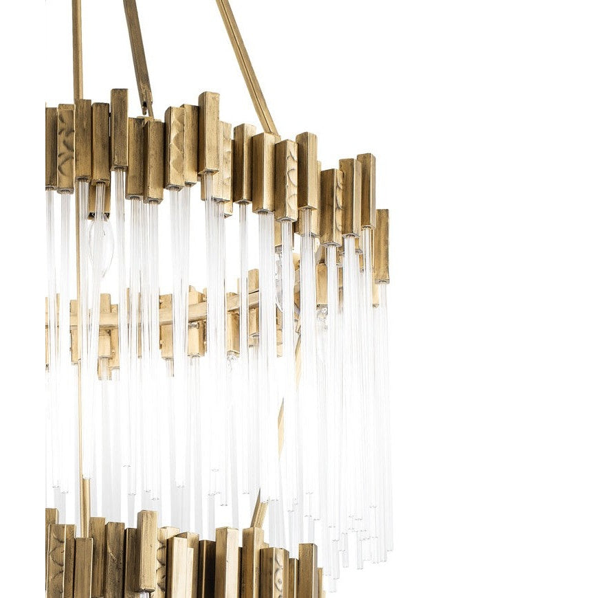 Varaluz - 309C19HG - 19 Light Chandelier - Matrix - Havana Gold