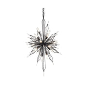 Varaluz - 311F16CB - 16 Light Foyer Pendant - Orbital - Carbon