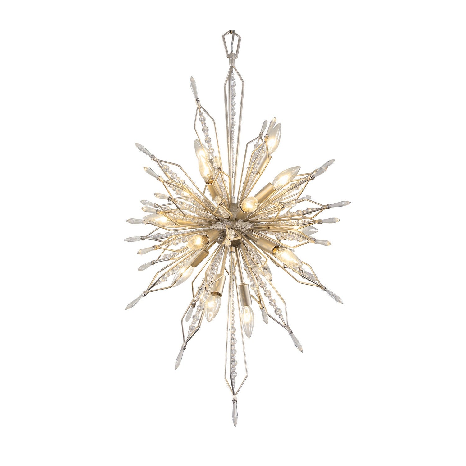 Varaluz - 311F16GD - 16 Light Foyer Pendant - Orbital - Gold Dust