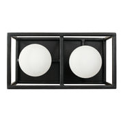 Varaluz - 325B02CBHG - Two Light Bath - Plaza - Carbon/Havana Gold