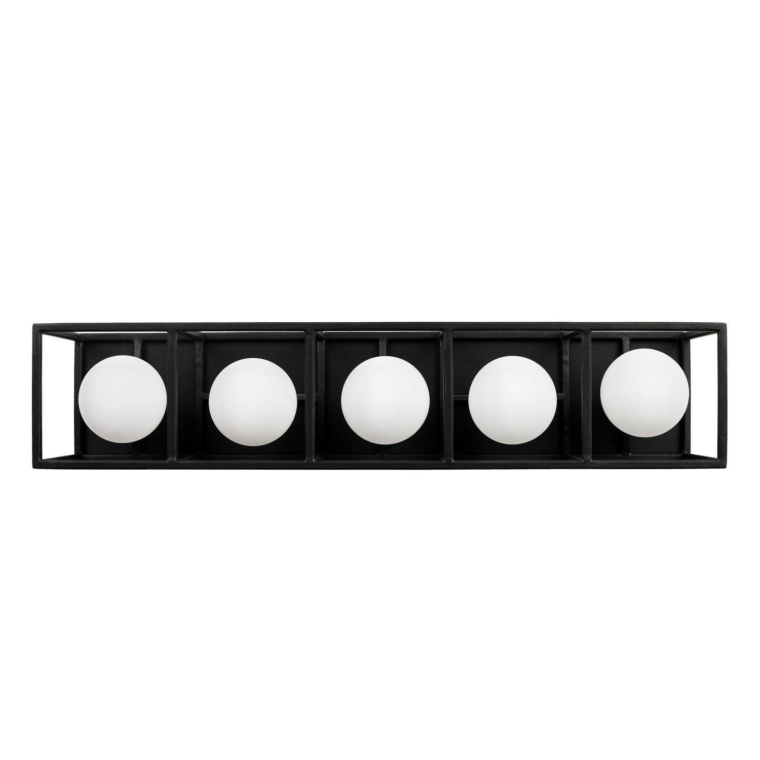 Varaluz - 325B05CBHG - Five Light Bath - Plaza - Carbon/Havana Gold