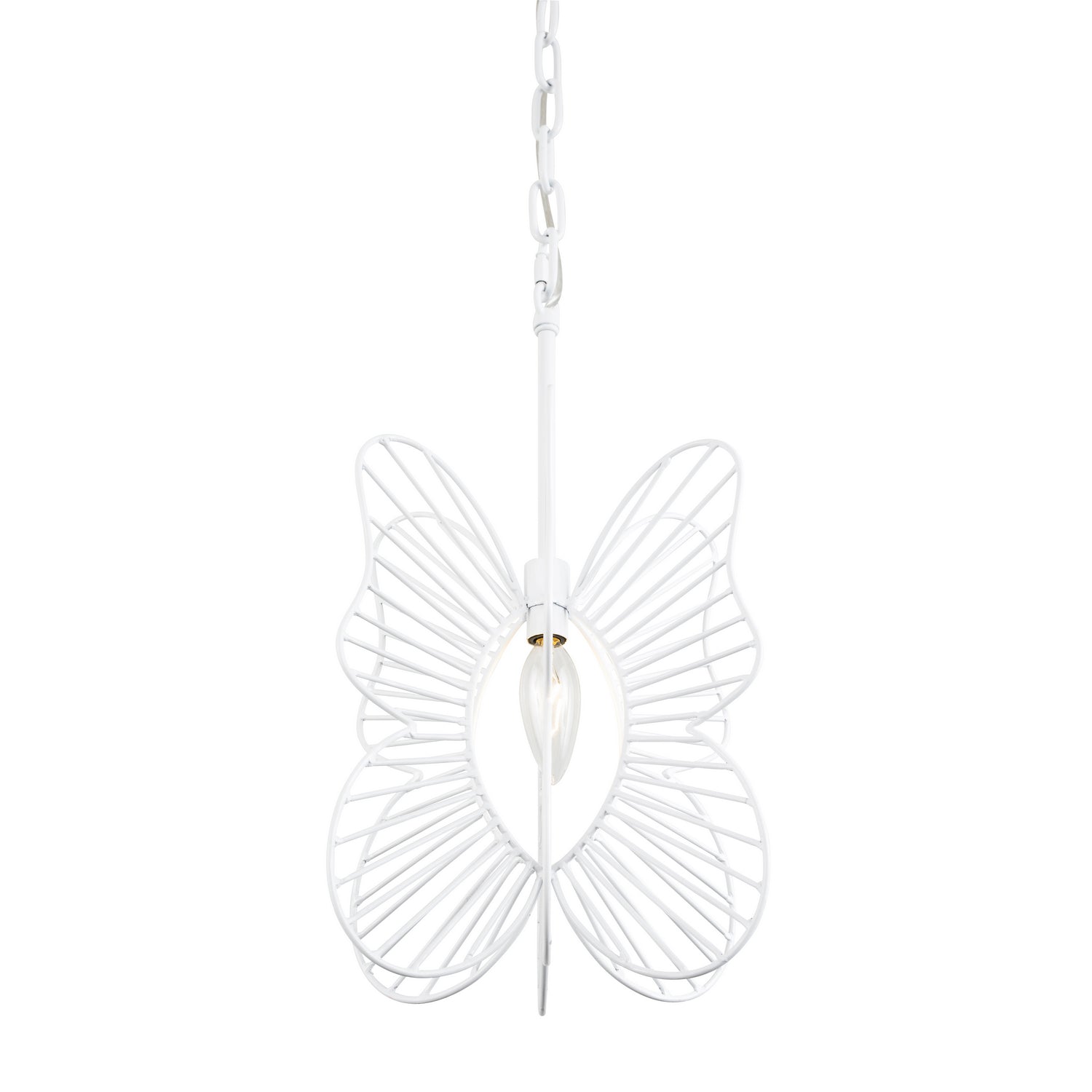 Varaluz - 330M01WH - One Light Mini Pendant - Monarch - White