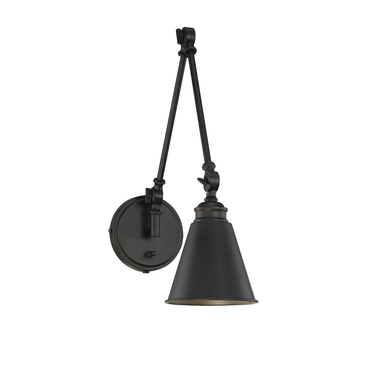 Savoy House - 9-961CP-1-89 - One Light Wall Sconce - Morland - Matte Black