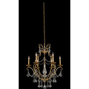 Allegri - 027470-047-FR001 - Six Light Chandelier - Elise - Gold Patina