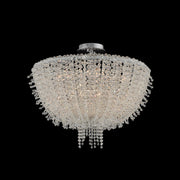 Allegri - 030640-010-FR001 - Eight Light Flush Mount - Cielo - Chrome