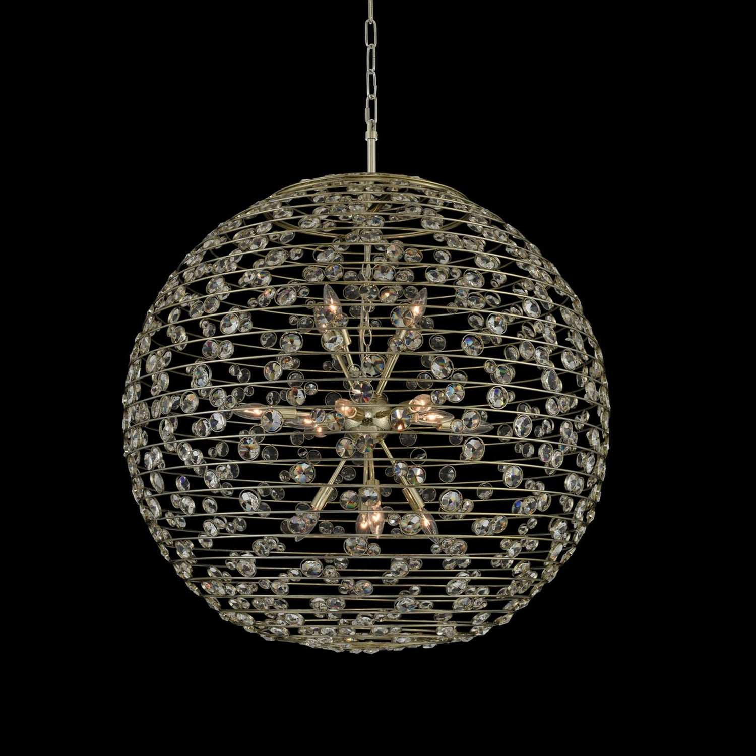 Allegri - 032554-041-FR001 - 16 Light Pendant - Gemini - Champagne Gold