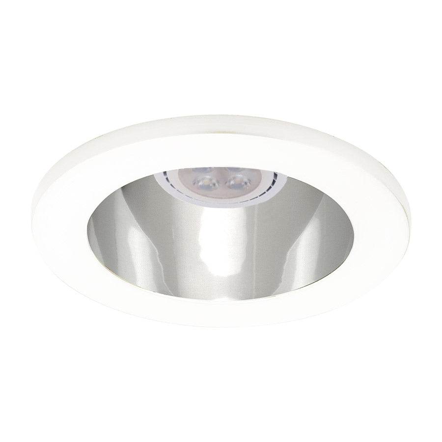 W.A.C. Lighting - HR-D412LED-SC/WT - LED Trim - 4" Low Voltage - Specular Clear/White