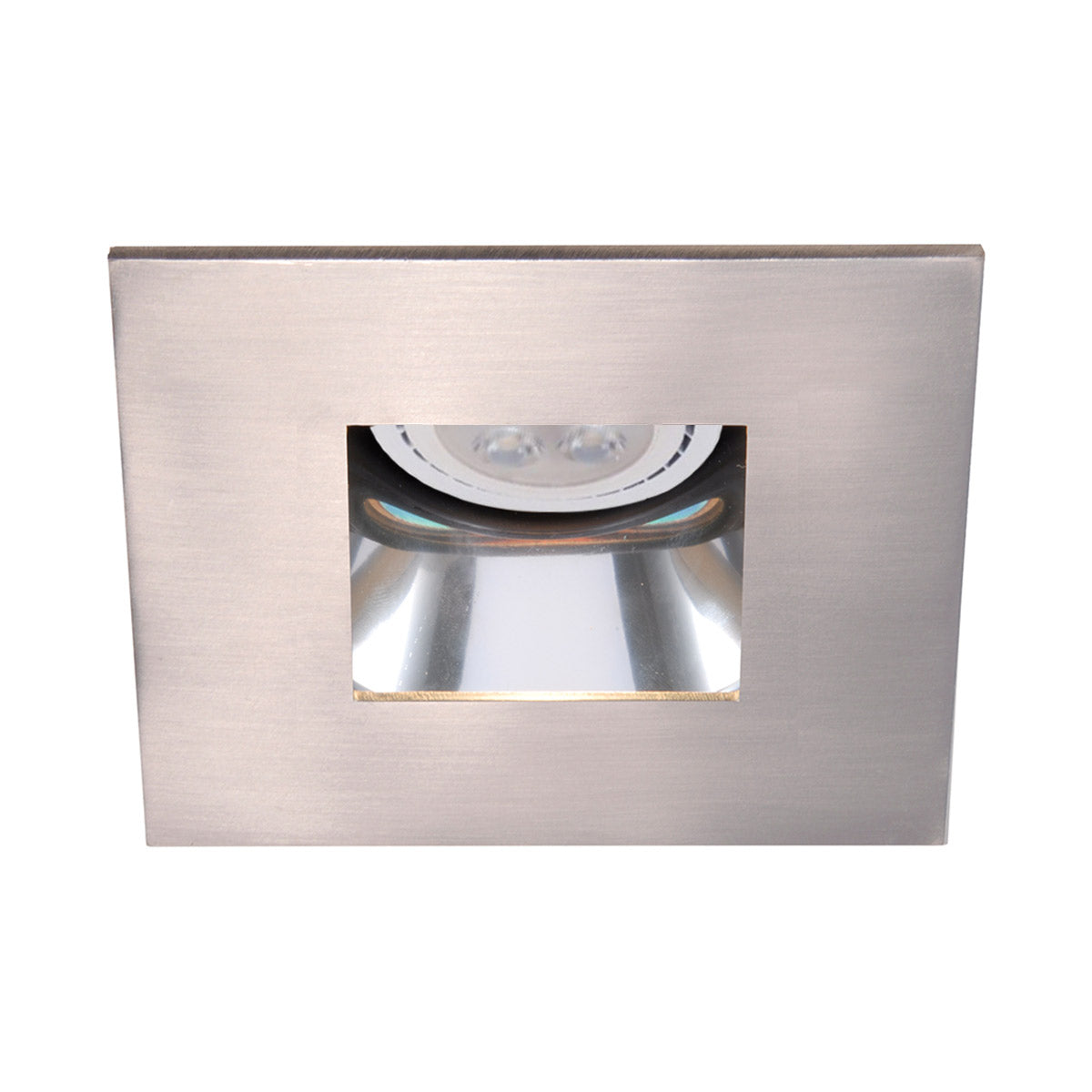 W.A.C. Lighting - HR-D412LED-S-SC/BN - LED Trim - 4" Low Voltage - Specular Clear/Brushed Nickel