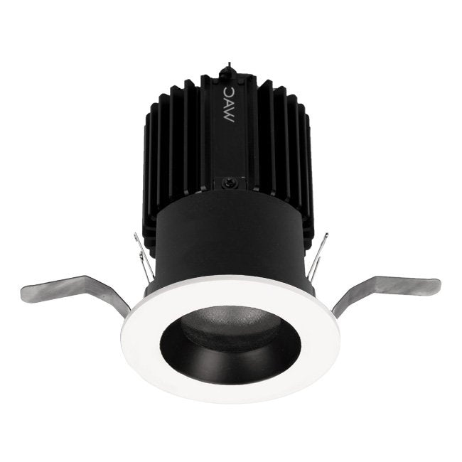 W.A.C. Lighting - R2RD2T-S827-BKWT - LED Trim - Volta - Black/White