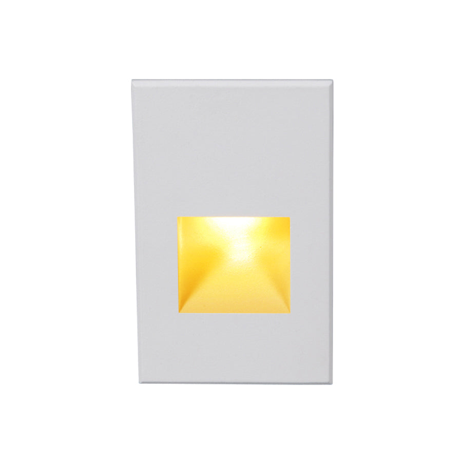 W.A.C. Lighting - WL-LED200-AM-WT - LED Step and Wall Light - Led200 - White On Aluminum