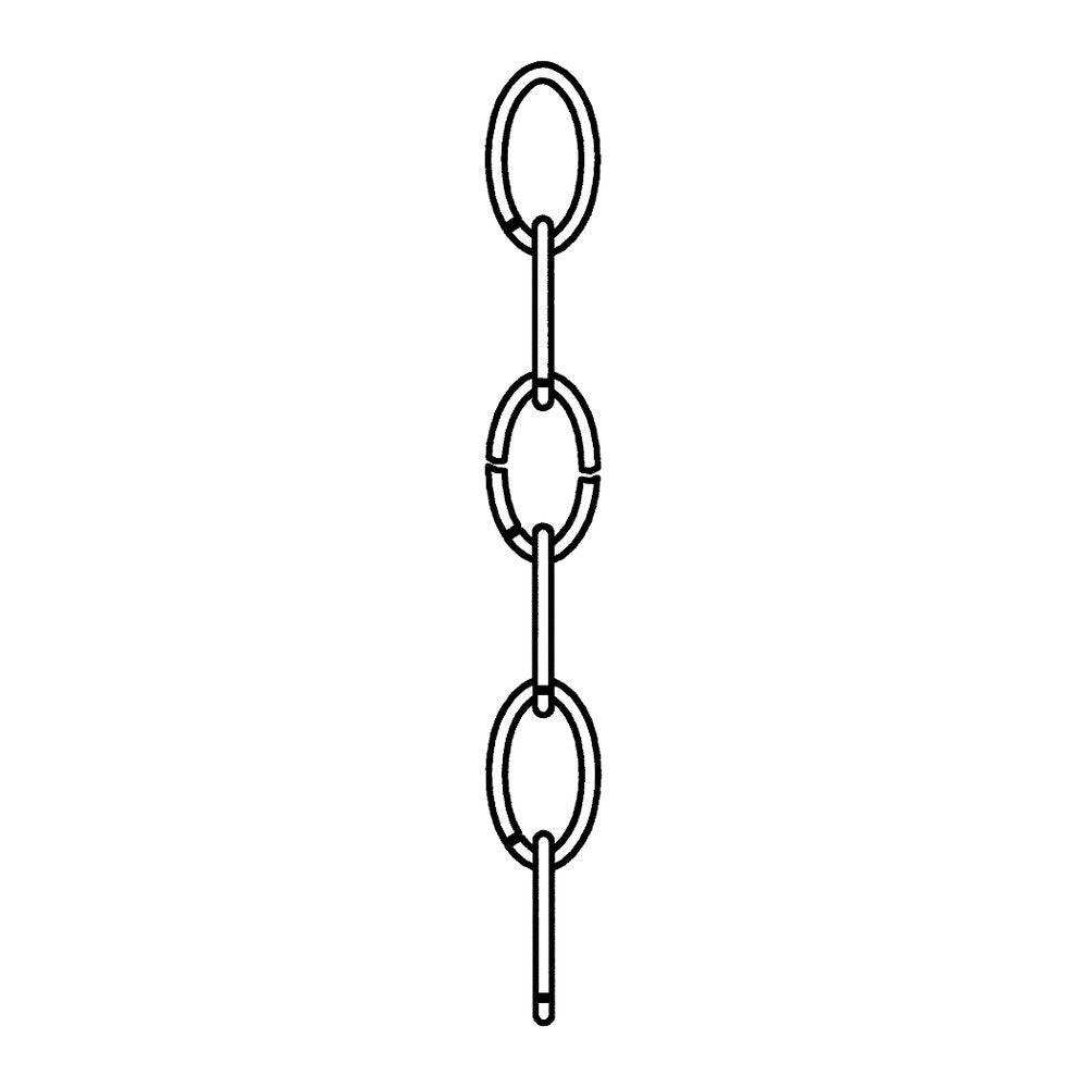 Generation Lighting - 9100-965 - Decorative Chain - Replacement Chain - Antique Brushed Nickel