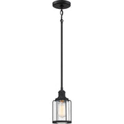 Quoizel - LUD1505EK - One Light Mini Pendant - Ludlow - Earth Black
