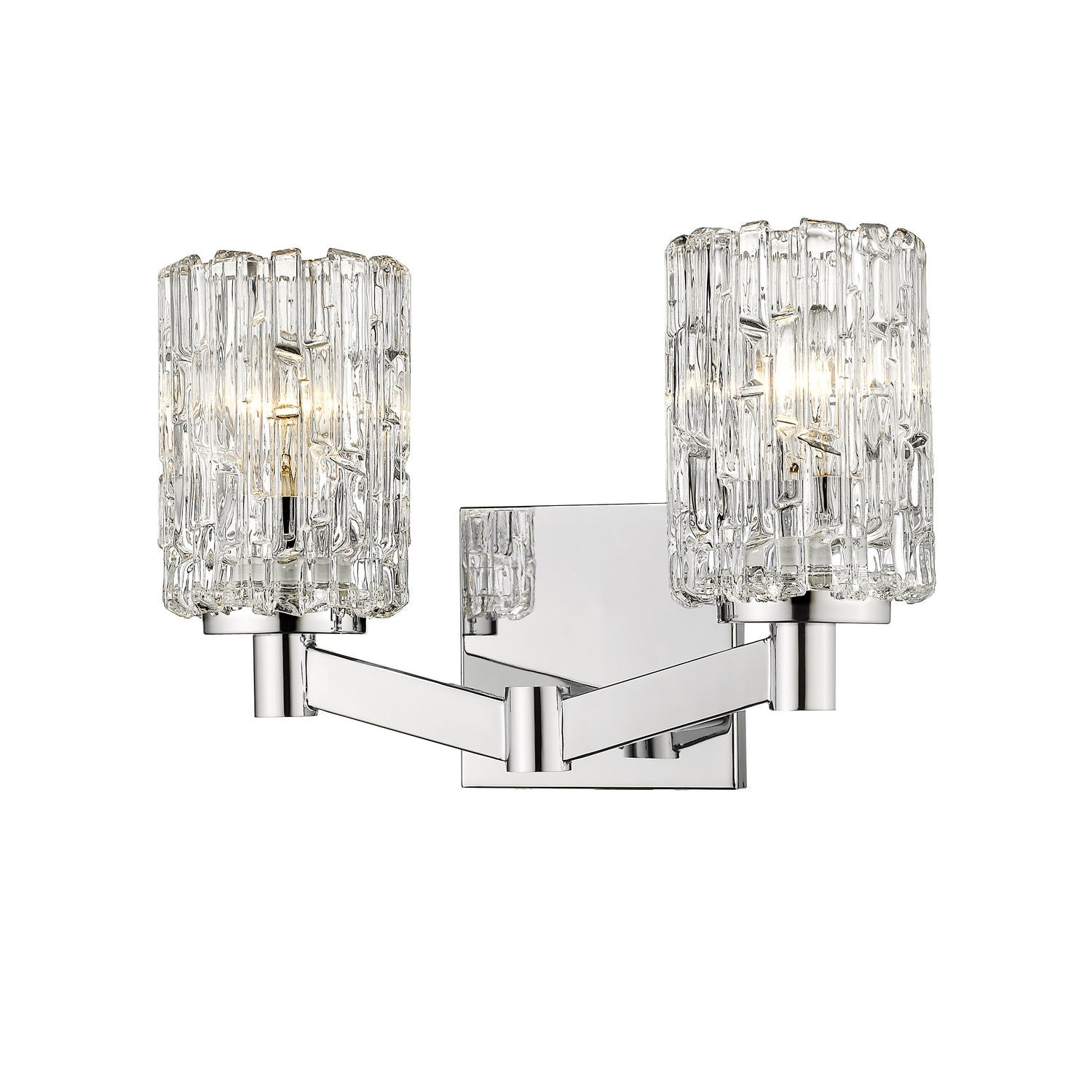Z-Lite - 1931-2V-CH - Two Light Vanity - Aubrey - Chrome