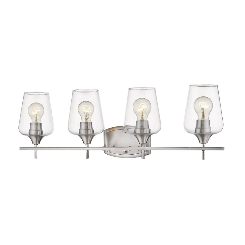 Z-Lite - 473-4V-BN - Four Light Vanity - Joliet - Brushed Nickel