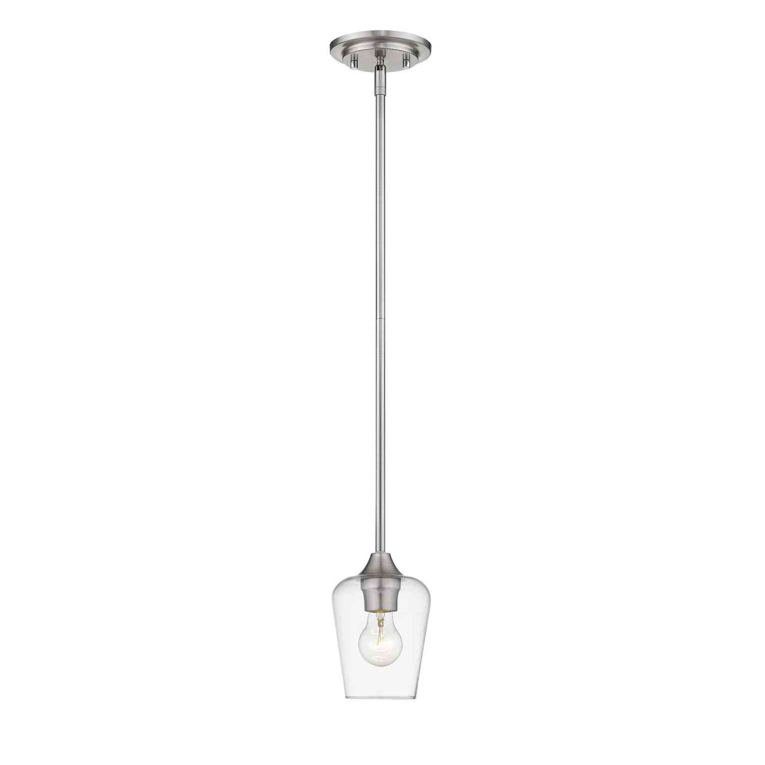 Z-Lite - 473MP-BN - One Light Pendant - Joliet - Brushed Nickel