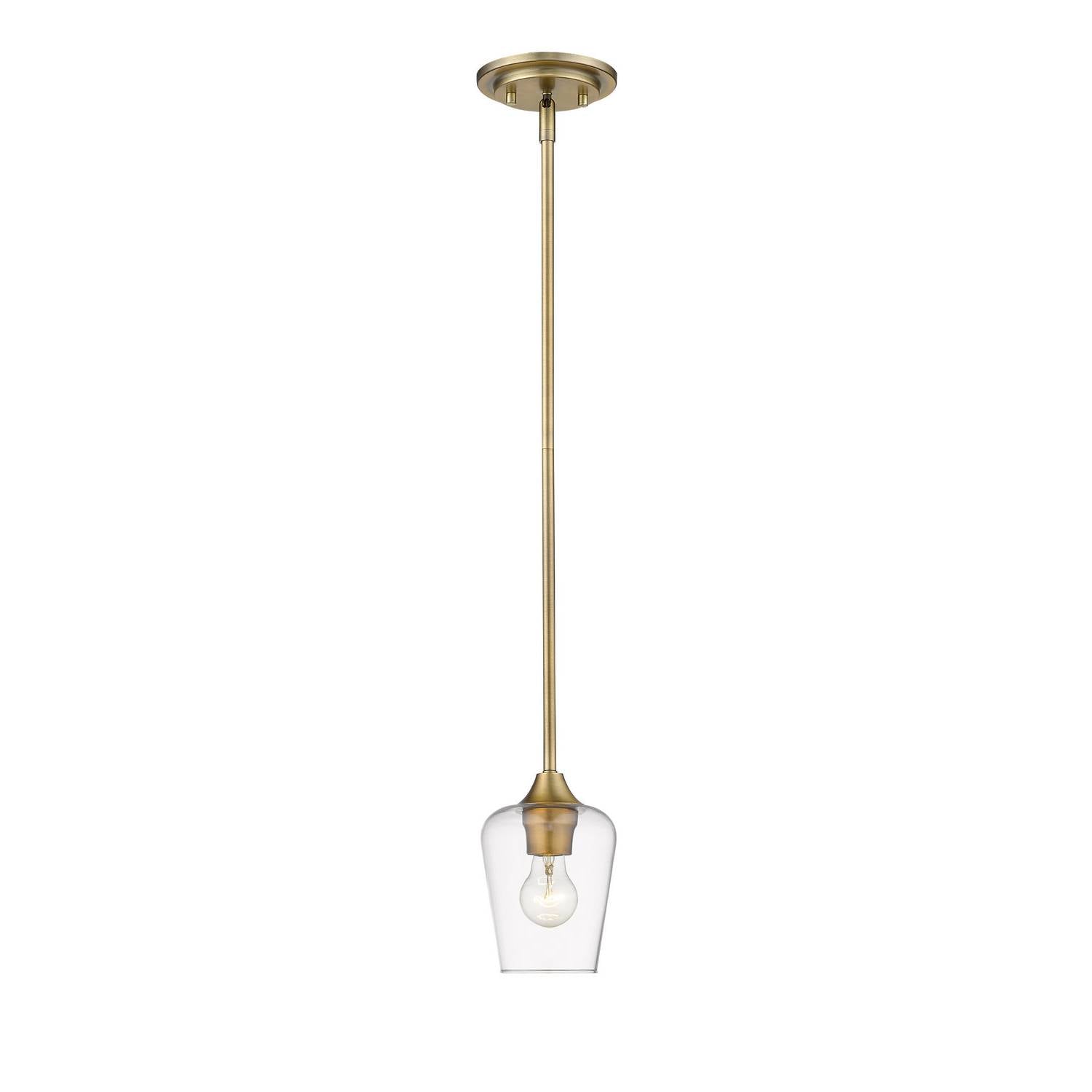 Z-Lite - 473MP-OBR - One Light Pendant - Joliet - Olde Brass