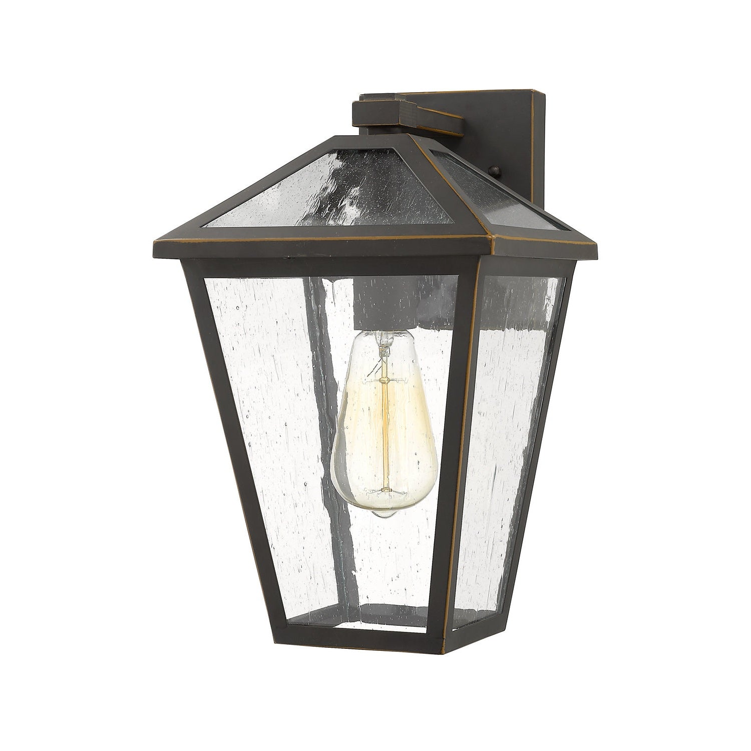 Z-Lite - 579M-ORB - One Light Outdoor Wall Light - Talbot - Oil Rubbed Bronze