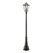 Z-Lite - 579PHXLR-564P-ORB - Three Light Outdoor Post Mounted Fixture - Talbot - Oil Rubbed Bronze