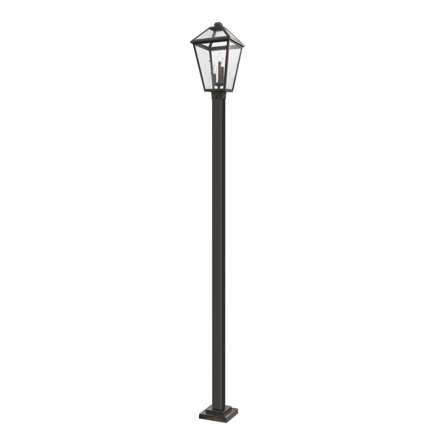 Z-Lite - 579PHXLS-536P-ORB - Three Light Outdoor Post Mounted Fixture - Talbot - Oil Rubbed Bronze