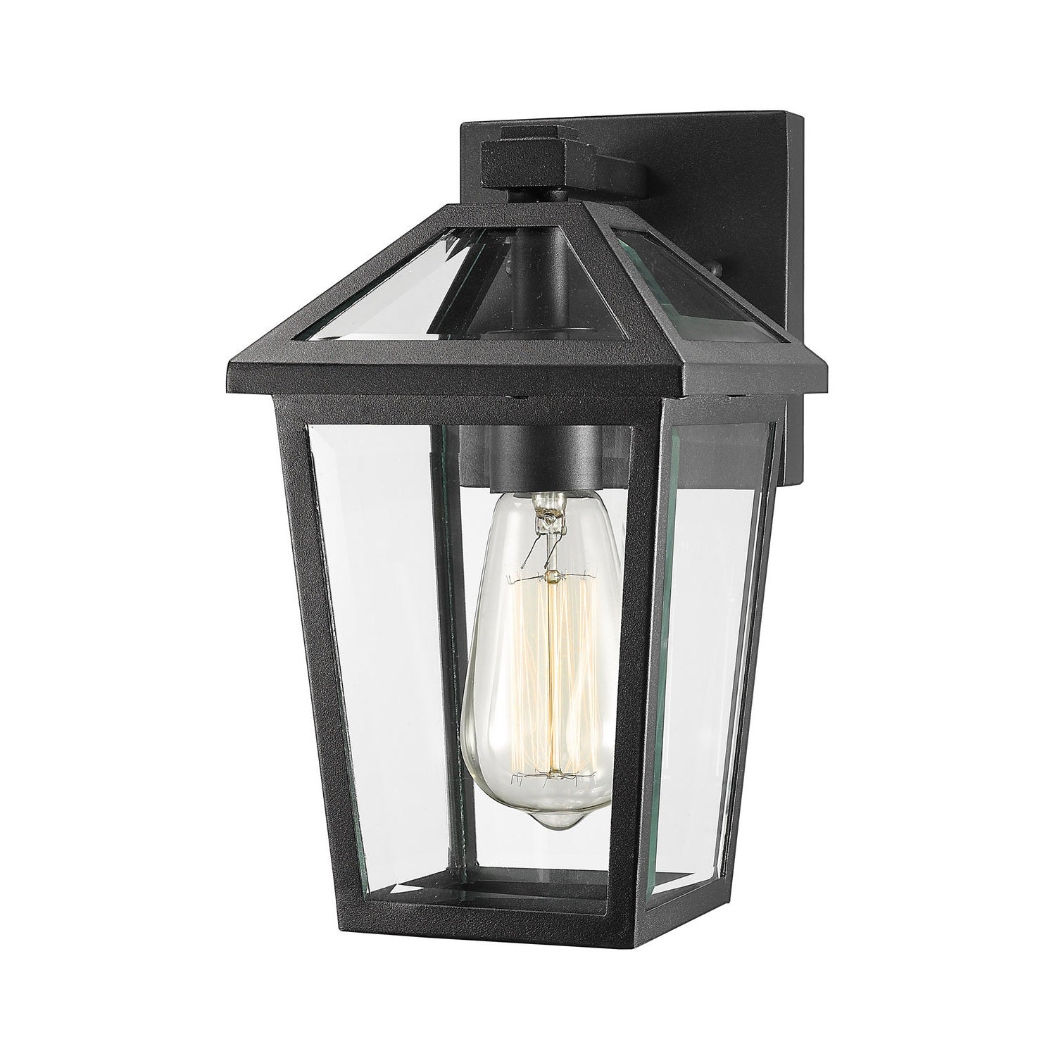 Z-Lite - 579S-BK - One Light Outdoor Wall Light - Talbot - Black