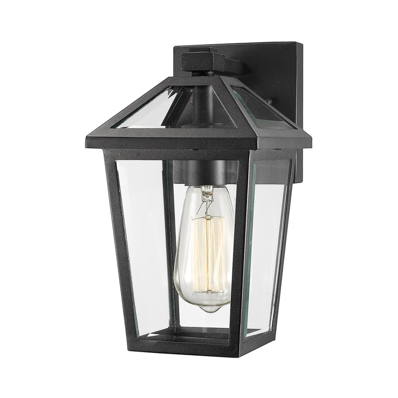 Z-Lite - 579S-BK - One Light Outdoor Wall Light - Talbot - Black