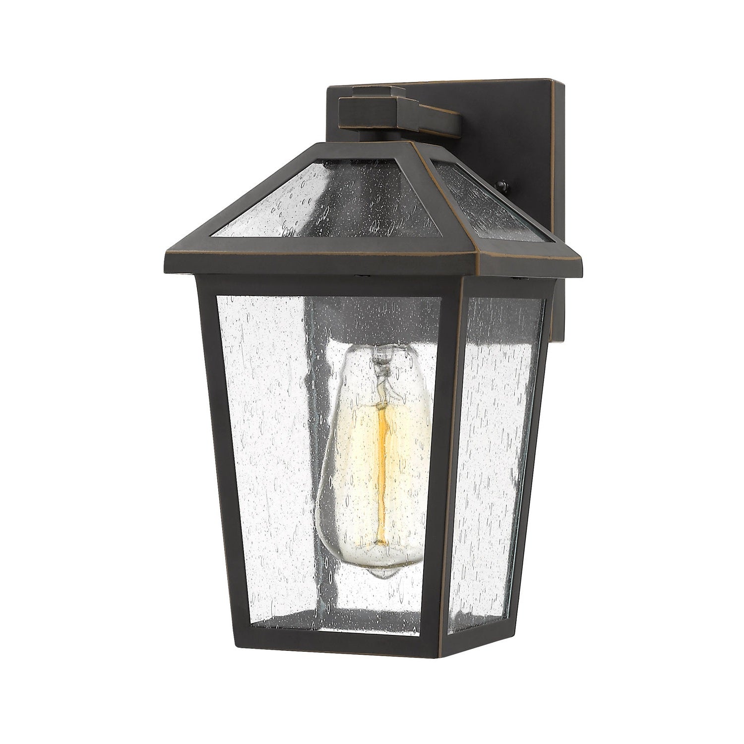 Z-Lite - 579S-ORB - One Light Outdoor Wall Light - Talbot - Oil Rubbed Bronze