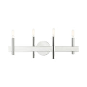 Livex Lighting - 15584-05 - Four Light Vanity - Denmark - Polished Chrome
