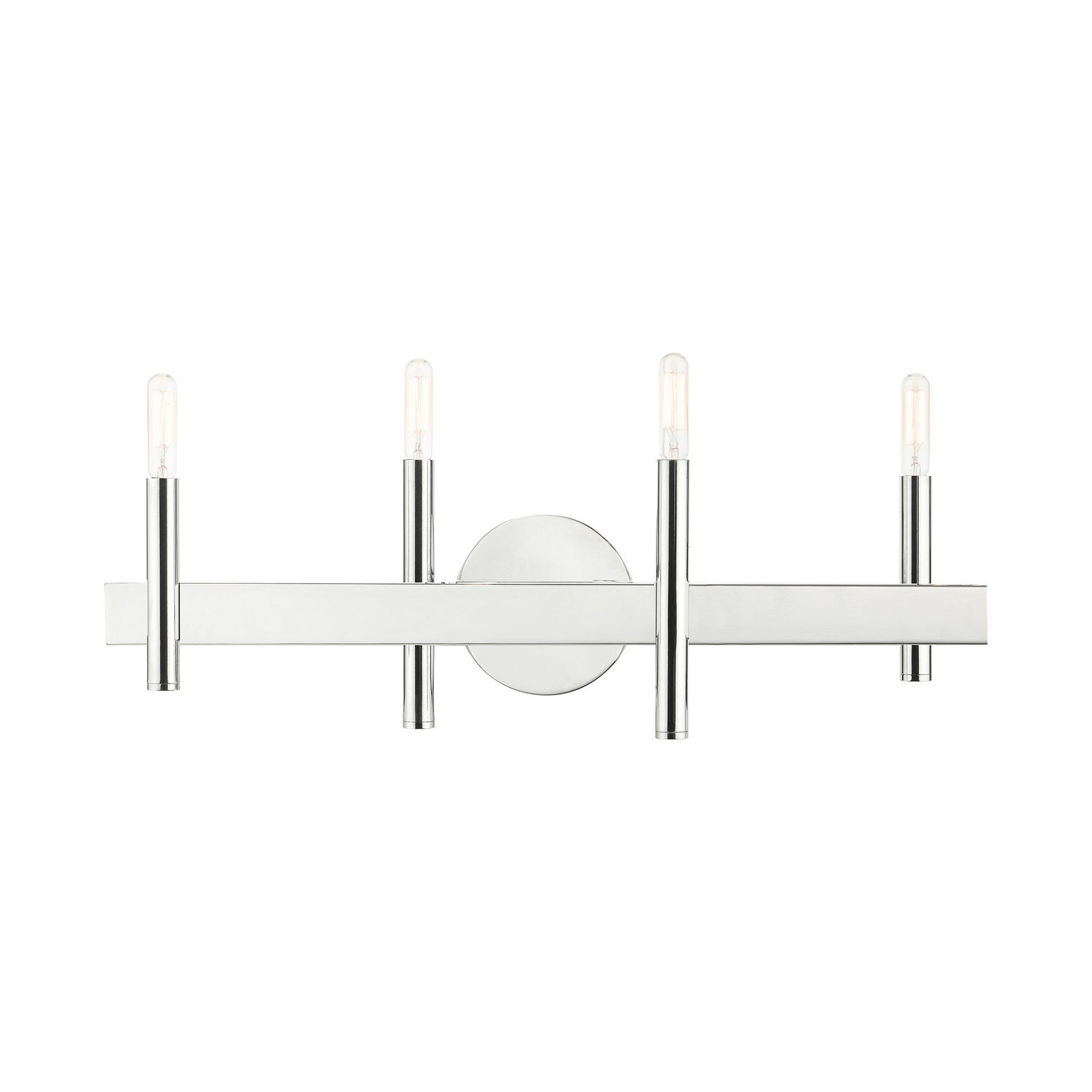 Livex Lighting - 15584-05 - Four Light Vanity - Denmark - Polished Chrome