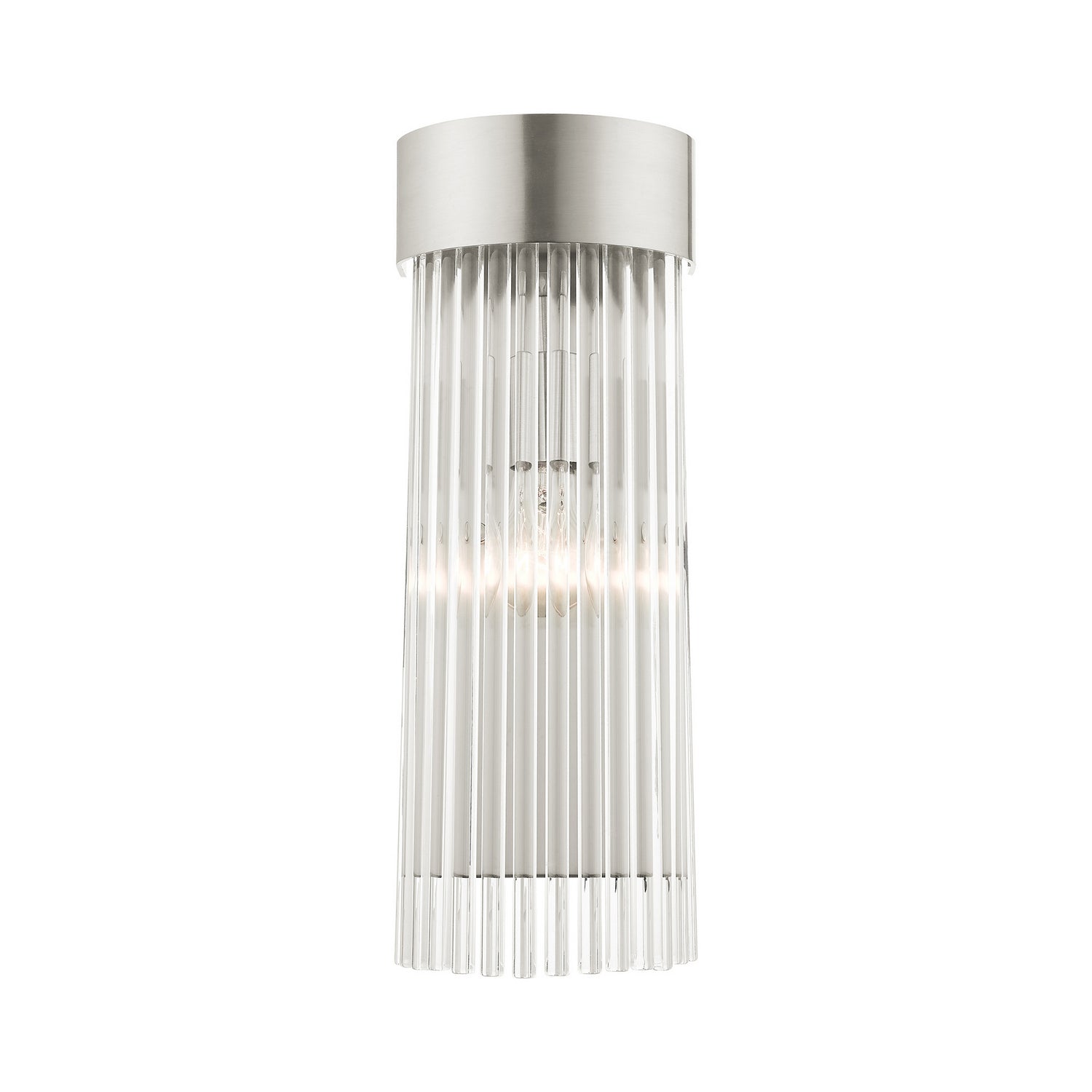 Livex Lighting - 15711-91 - One Light Wall Sconce - Norwich - Brushed Nickel
