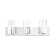 Livex Lighting - 16553-05 - Three Light Vanity - Zurich - Polished Chrome