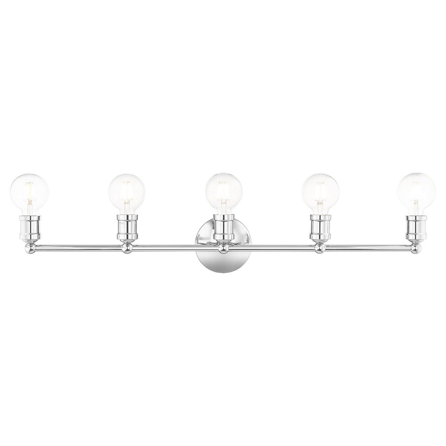 Livex Lighting - 16715-05 - Five Light Vanity - Lansdale - Polished Chrome