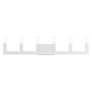 Livex Lighting - 16815-05 - Six Light Vanity - Solna - Polished Chrome