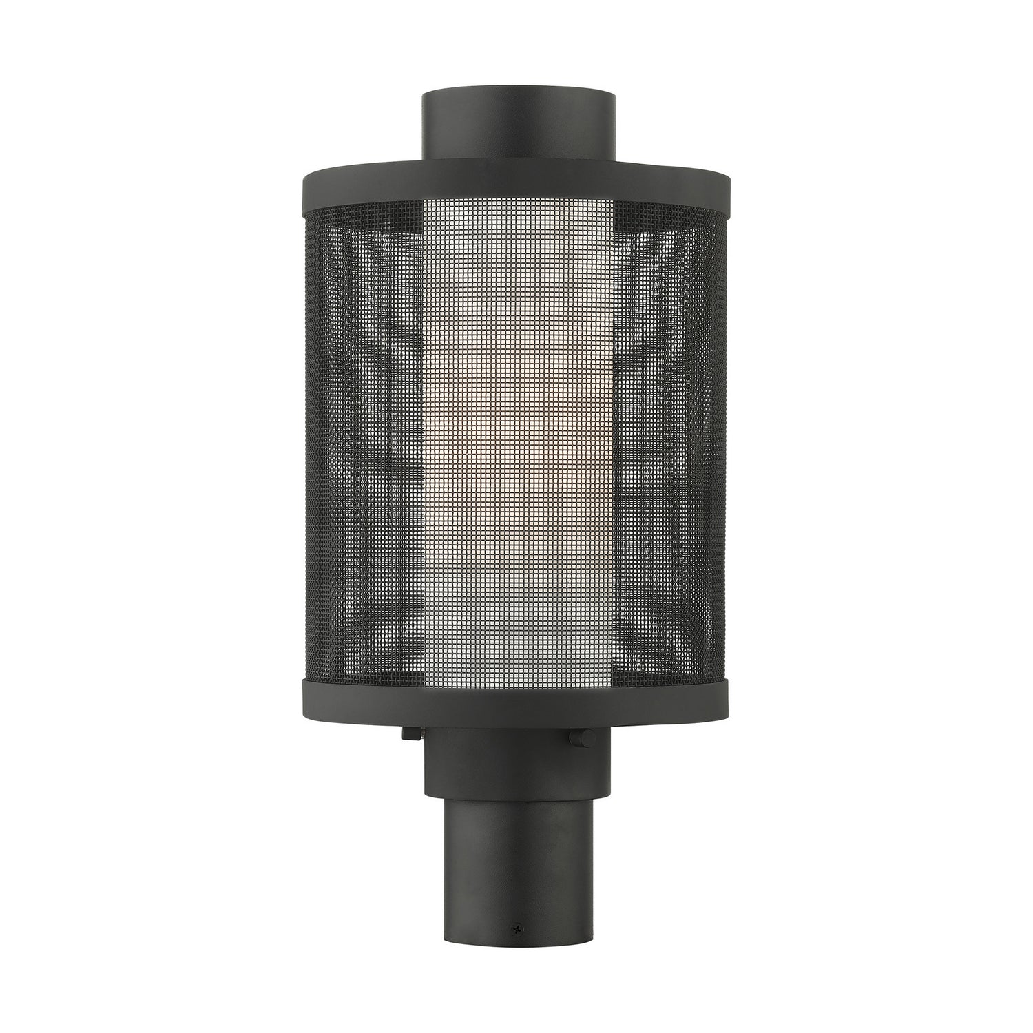 Livex Lighting - 20686-14 - One Light Outdoor Post Top Lantern - Nottingham - Textured Black