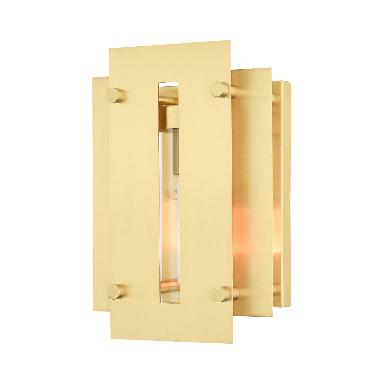 Livex Lighting - 21771-12 - One Light Outdoor Wall Lantern - Utrecht - Satin Brass