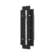 Livex Lighting - 21773-04 - One Light Outdoor Wall Lantern - Utrecht - Black w/ Brushed Nickels