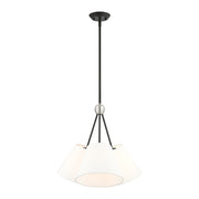 Livex Lighting - 40563-04 - Three Light Chandelier - Prato - Black