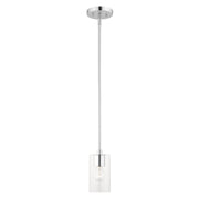 Livex Lighting - 45477-05 - One Light Pendant - Zurich - Polished Chrome