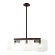 Livex Lighting - 45623-07 - Three Light Chandelier - Ashcroft - Bronze