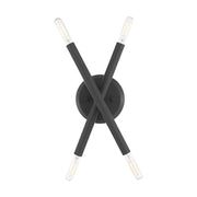 Livex Lighting - 46772-76 - Four Light Wall Sconce - Soho - Scandinavian Gray