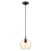 Livex Lighting - 49089-92 - One Light Pendant - Aldrich - English Bronze w/ Antique Brasss