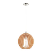 Livex Lighting - 49099-91 - One Light Pendant - Pendants - Brushed Nickel