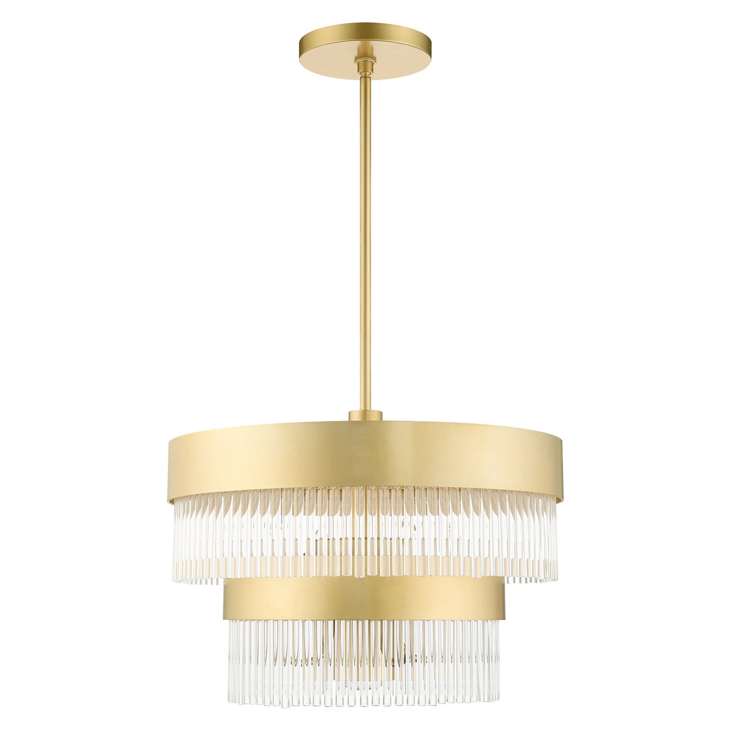 Livex Lighting - 49824-33 - Five Light Chandelier - Norwich - Soft Gold