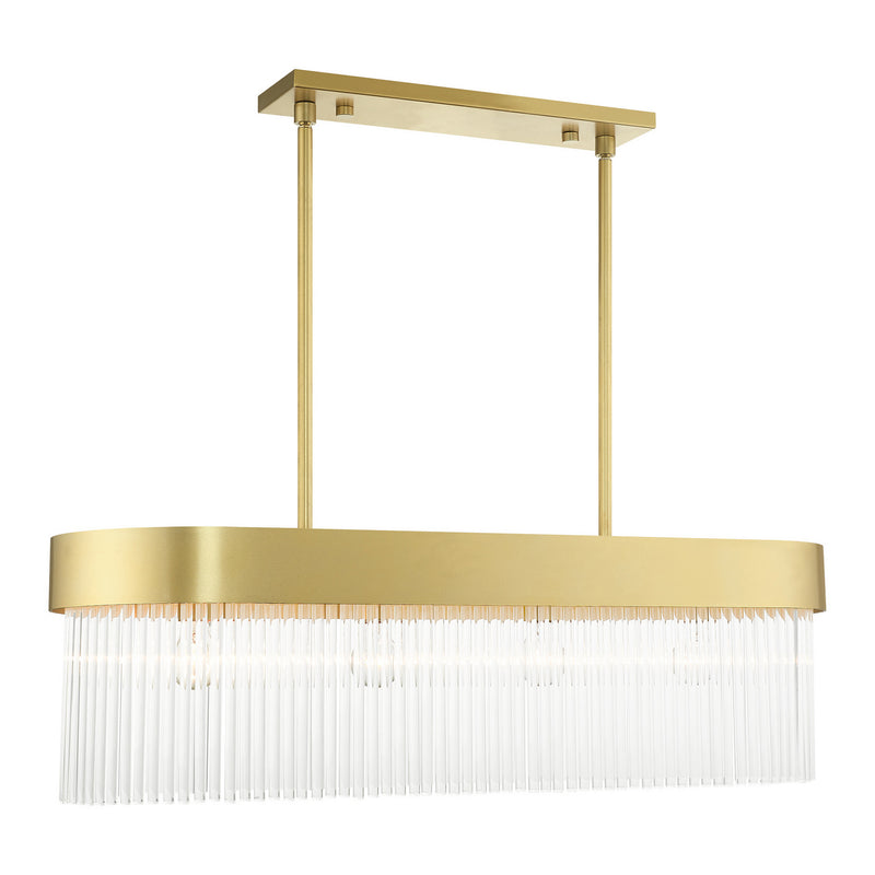 Livex Lighting - 49826-33 - Four Light Chandelier - Norwich - Soft Gold